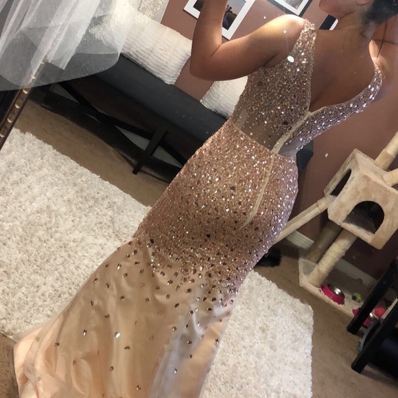 BNWT Beaded gown - Picture 2 of 2